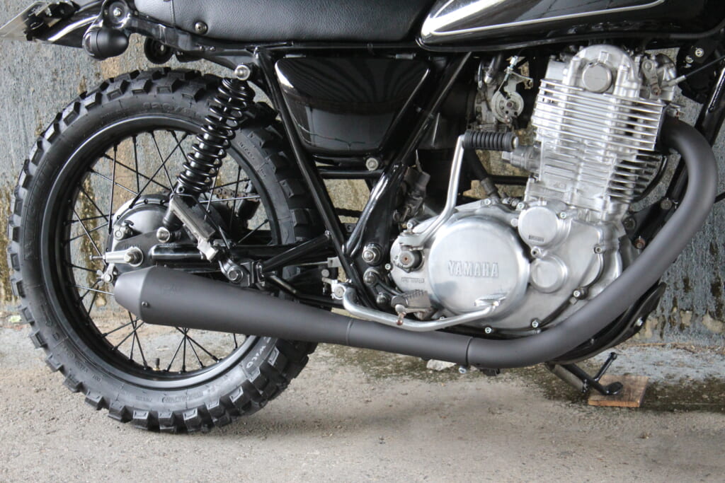 Thanx Sold!! '04 SR400 Scrambler / Black - ブラットスタイル
