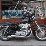 MU(hd)-H-D SPORTSTAR 883.1200 SIDEWAY TWIN MEGAPHONE MUFFLER