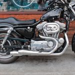 H-D SPORTSTAR 883.1200 SIDEWAY TWIN MEGAPHONE MUFFLER
