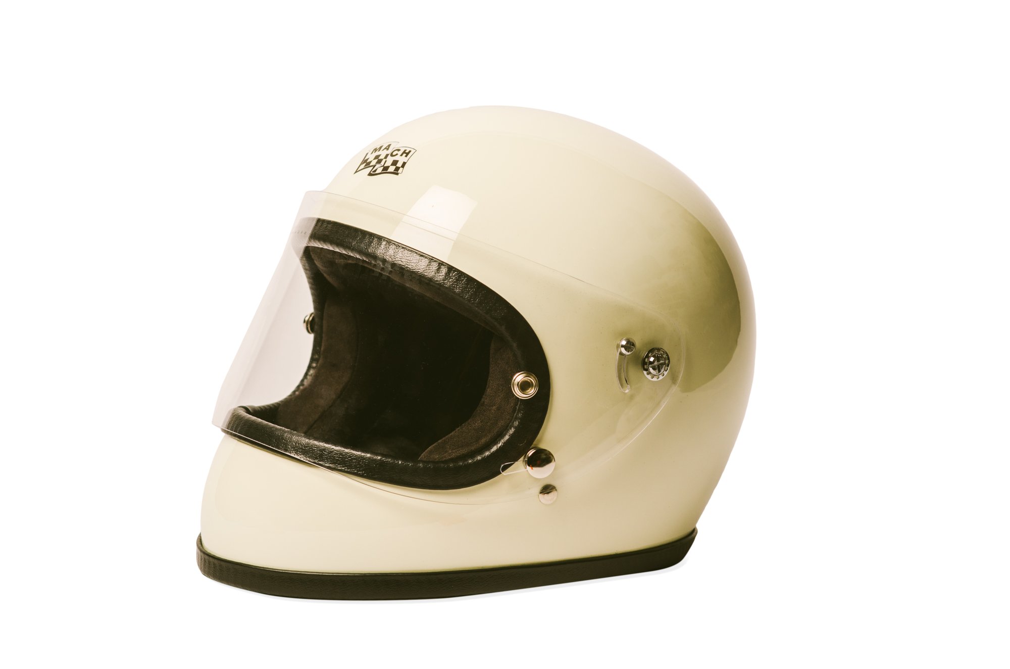 MACH Apollo Full Face Helmet – Ivory | ブラットスタイルウェブショップ