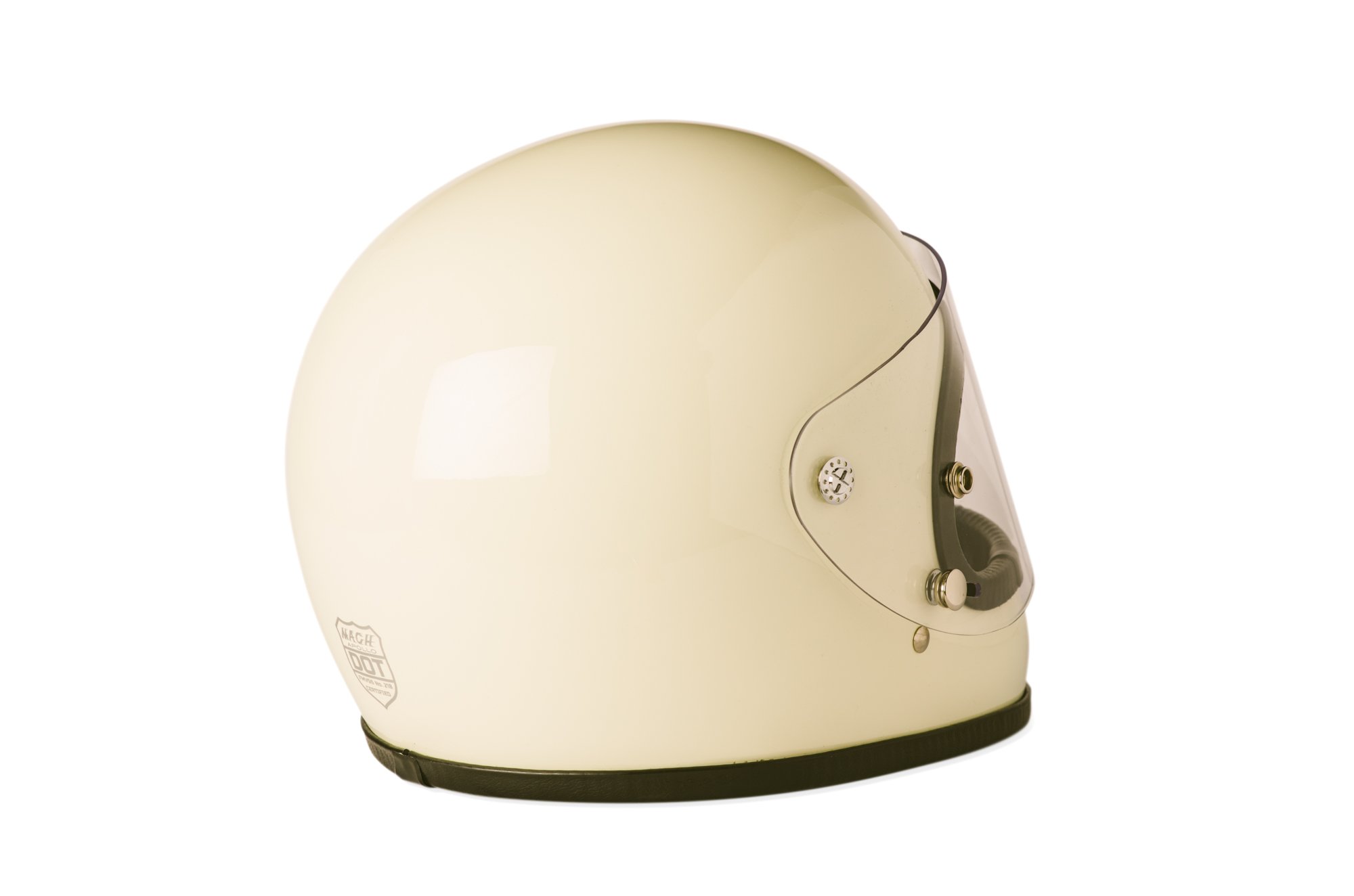 MACH Apollo Full Face Helmet – Ivory | ブラットスタイルウェブショップ